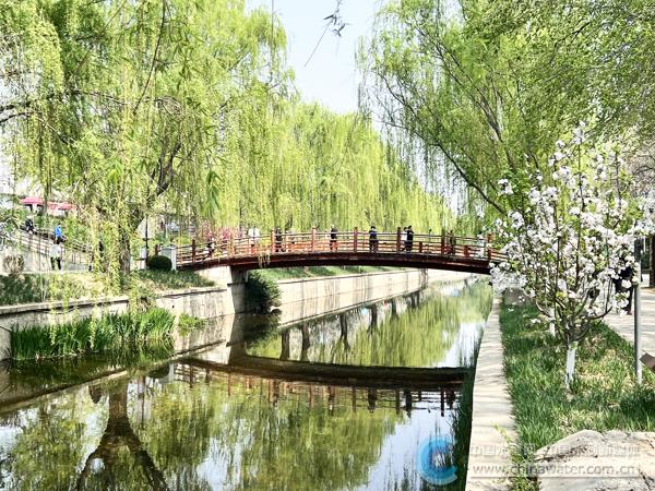 元大都城垣遺址東土城溝“海棠花溪”